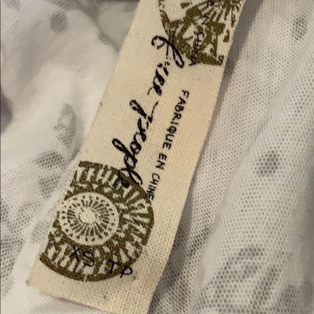 Free People Intimately Floral Lace Tunic Size XS - Picture 7 of 7